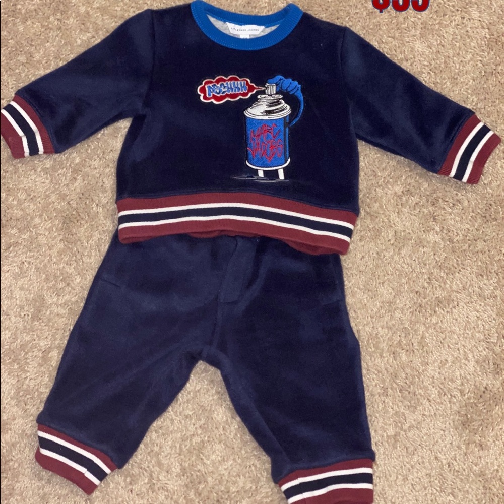 Baby Boys Marc Jacobs Sweatsuit 6 Months